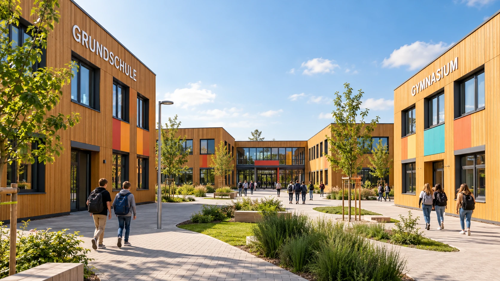 Projektdarstellung: Schulcampus Dorf Mecklenburg