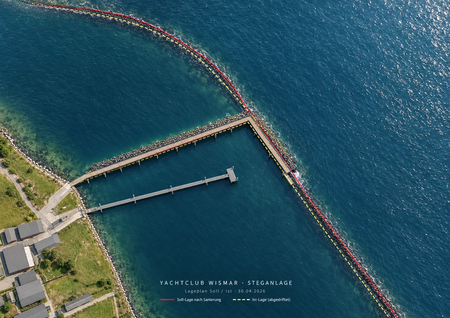 Projektdarstellung: Yachtclub Sanierung Steganlage