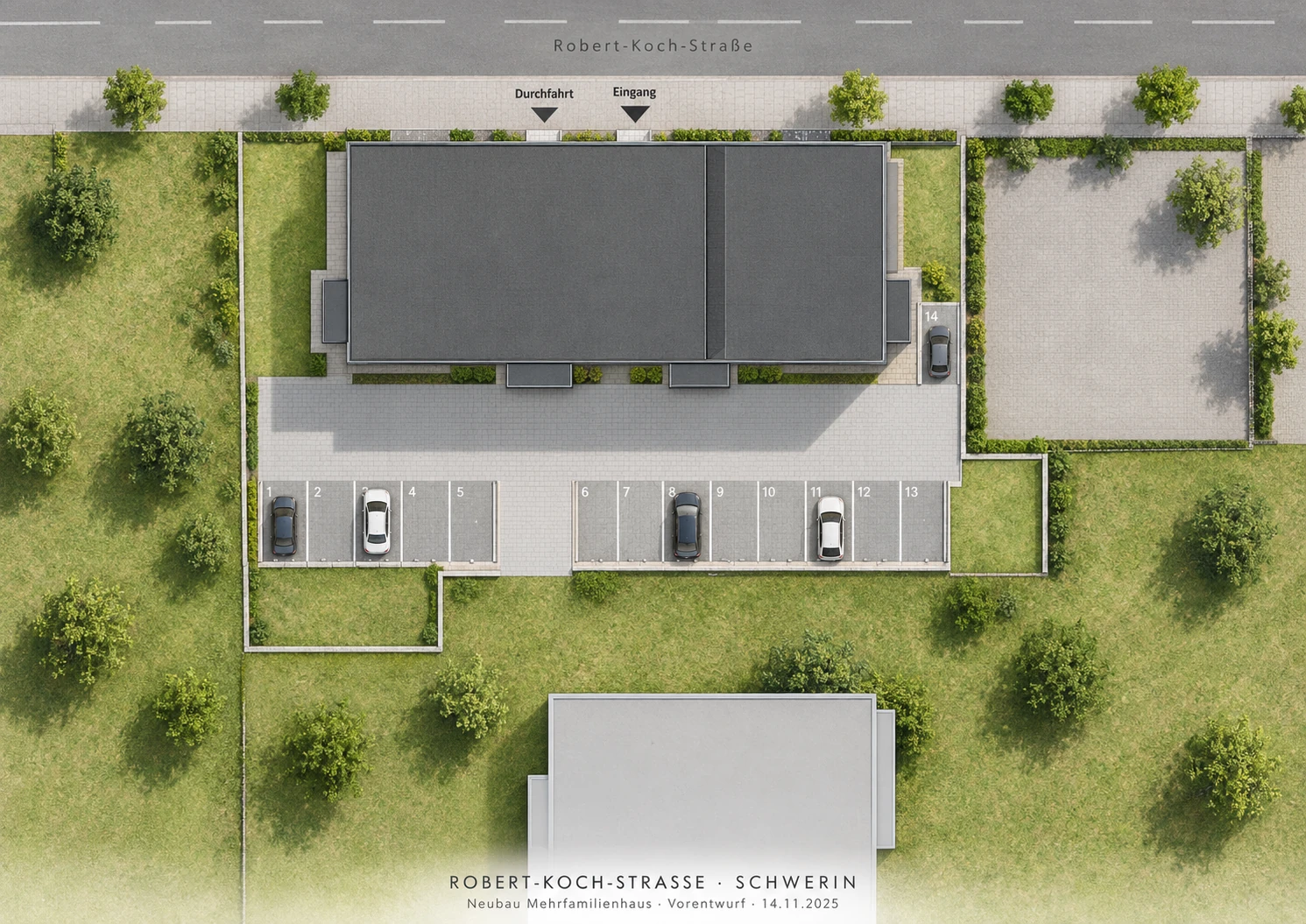 Projektdarstellung: Neubau MFH Robert-Koch-Straße Schwerin