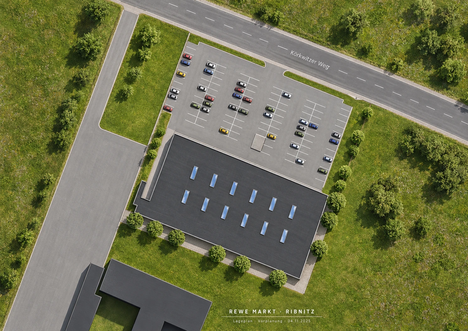 Projektdarstellung: Neubau Nahversorger Ribnitz-Damgarten