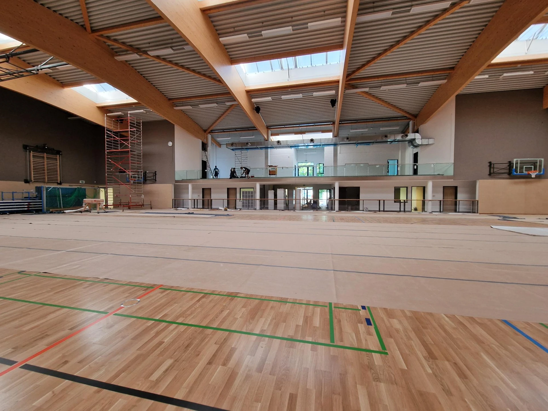 Projektdarstellung: Sporthalle Rastow