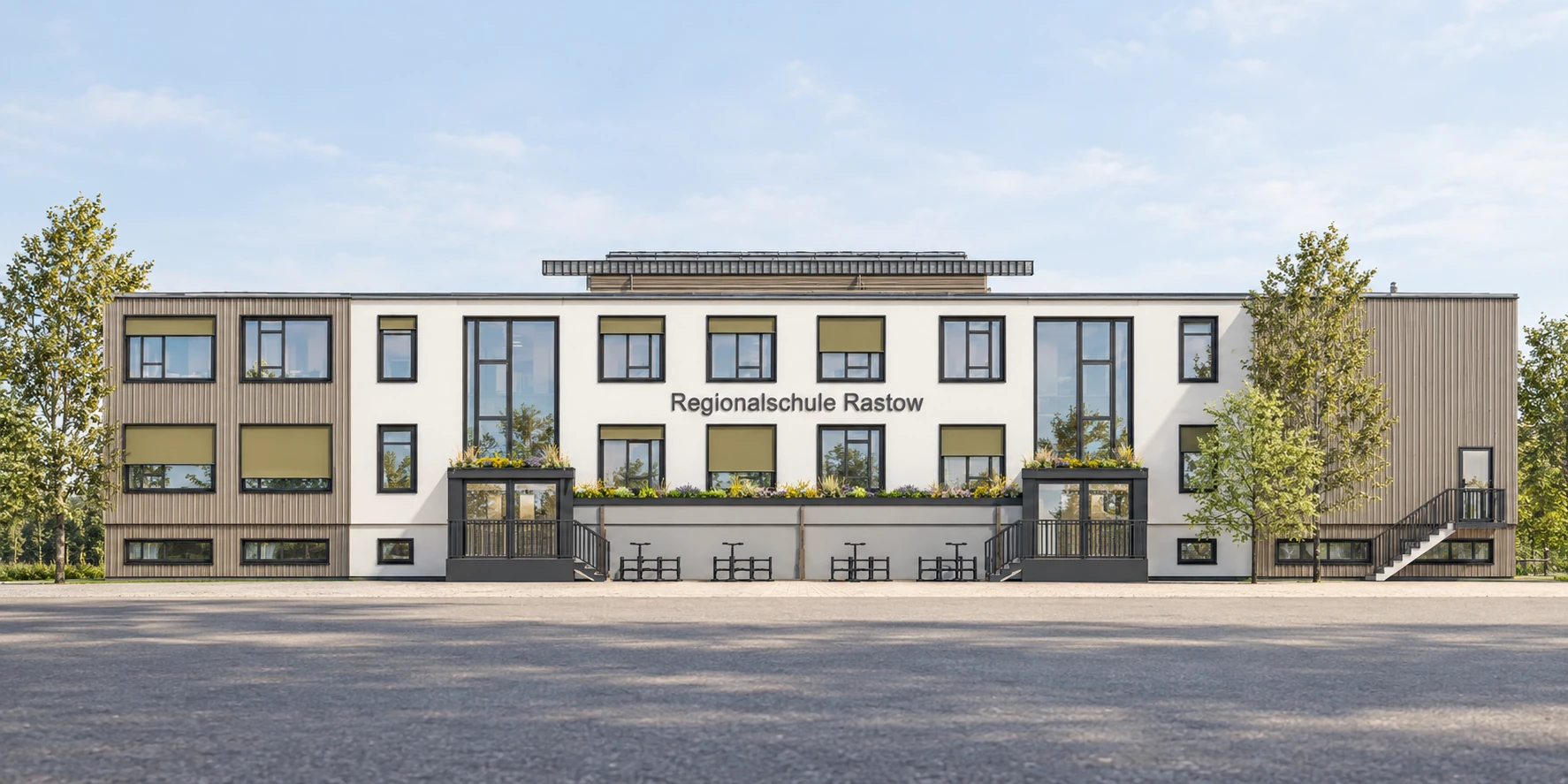 Projektdarstellung: Sanierung Schule Rastow